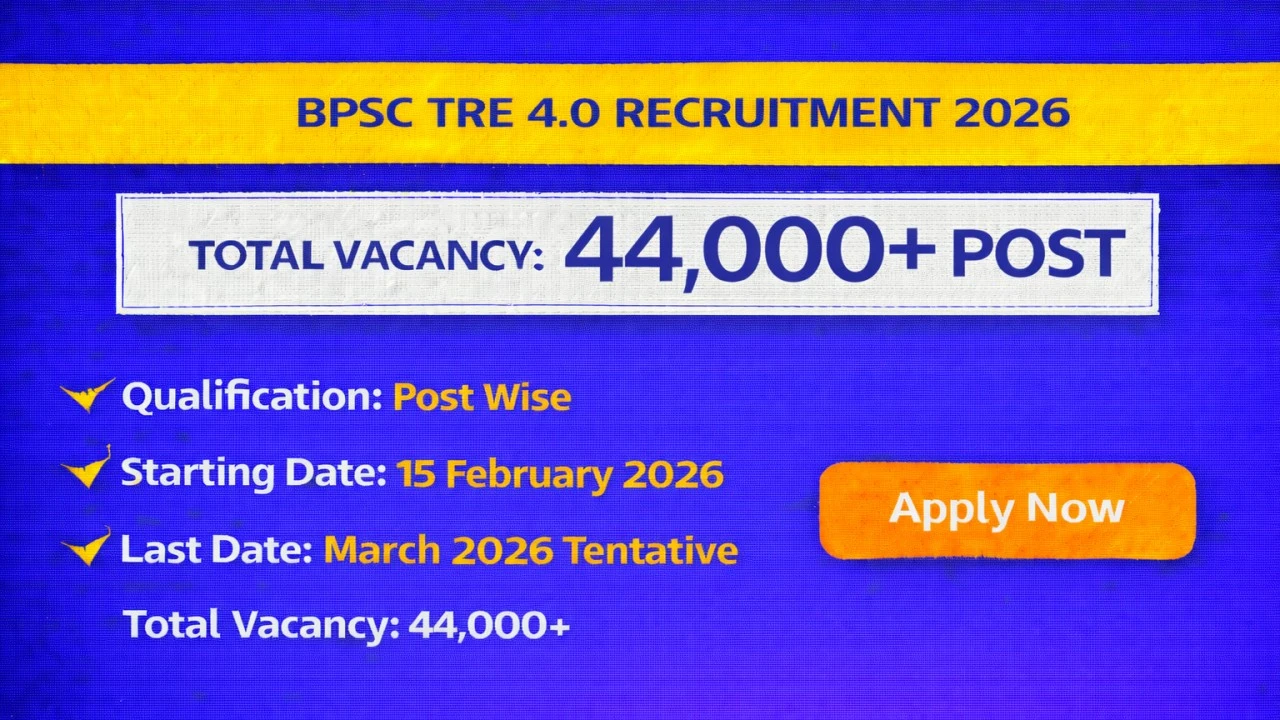 bpsc-tre-4-0-recruitment-2026