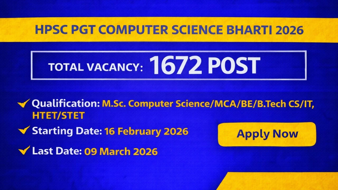 hpsc-pgt-computer-science-bharti-2026
