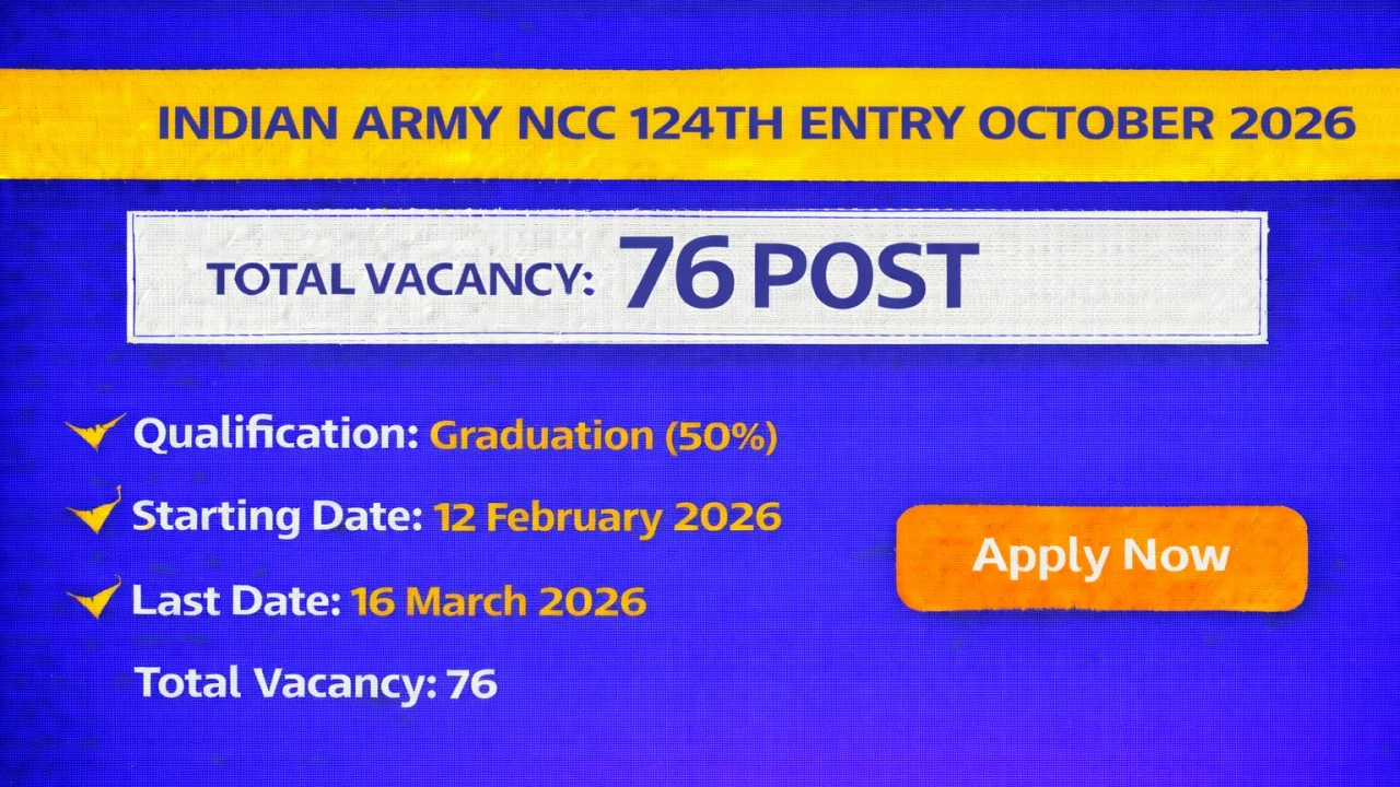 indian-army-ncc-124th-entry-october-2026